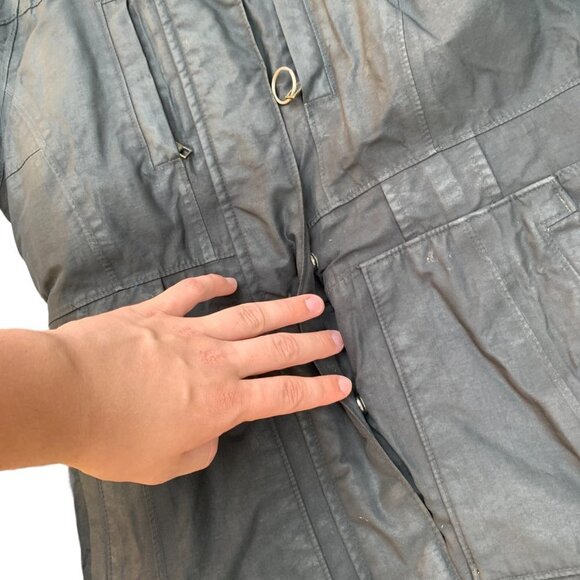 Vintage The North Face Parka Jacket Small Black - Picture 5 of 10